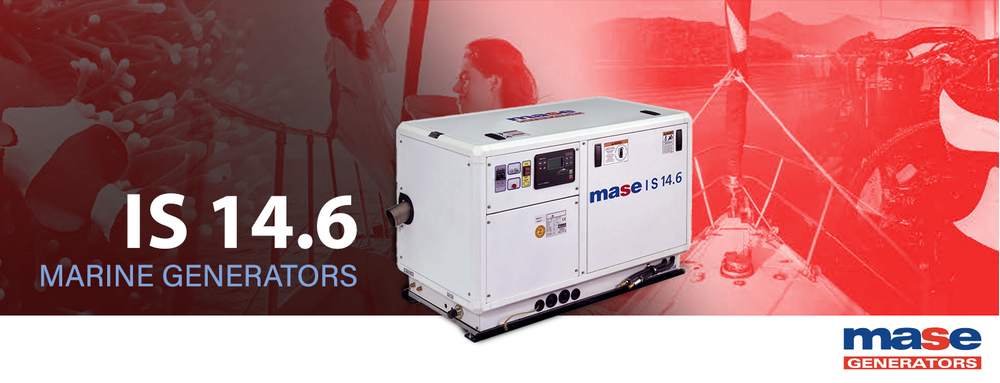 MASE GENERATORS - INTERCOOLER IS 14.6 - 13.5 KW - 60Hz - 1800 RPM IS-14-6- MAIN